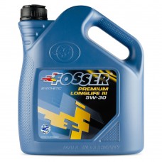 Моторное масло FOSSER Premium Longlife III 5W-30, 4л