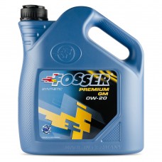Моторное масло FOSSER Premium GM 0W-20, 4л