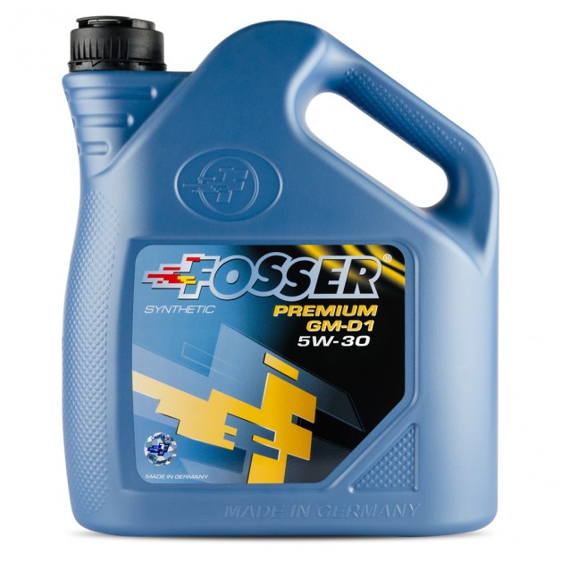 Моторное масло FOSSER Premium GM-D1 5W-30, 4л